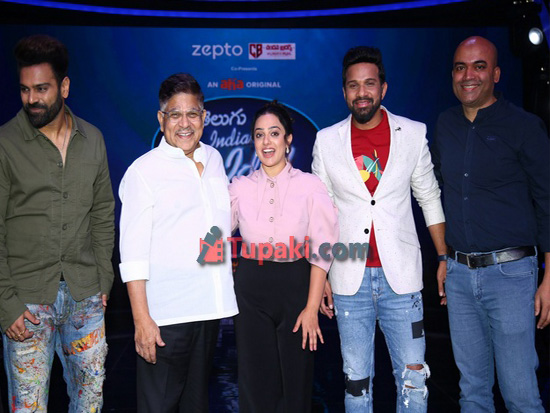 Aha Telugu Indian Idiol Press Meet